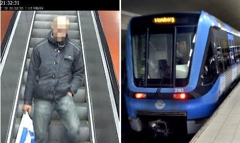 Police hold man linked to Stockholm metro 'attack'