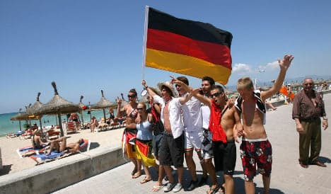 German tourists on Mallorca caught stealing beach towels