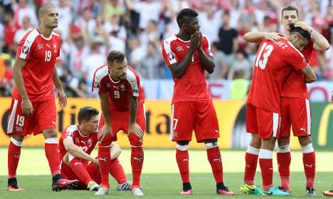 Unlucky Swiss crash out of Euros on penalties