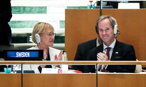 Sweden wins seat on UN Security Council
