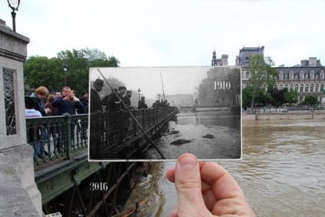 IN PICS: The Paris flood of 2016 vs the 1910 'flood of the century'