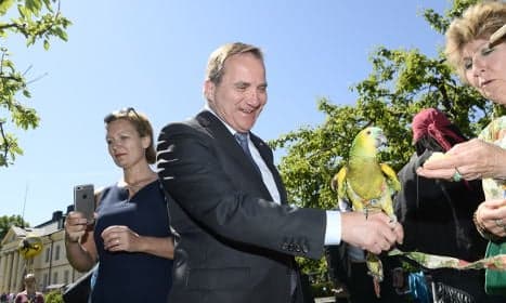 'I am so lucky to be Swedish': prime minister