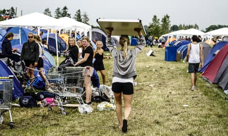 Finding 'the Orange Feeling' in Roskilde's campgrounds