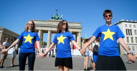 Post-Brexit, Germans feel more positively about the EU