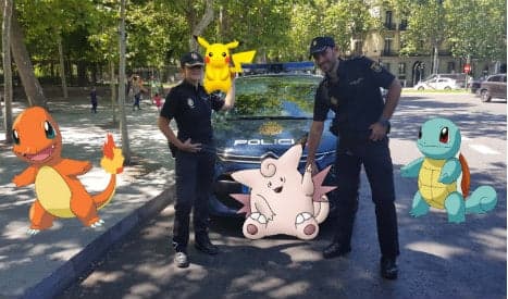 Police issue guidelines as Pokémon craze sweeps Spain
