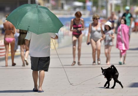 IN PICTURES: France swelters through heatwave