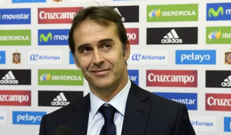 Spain's new coach Lopetegui promises 'evolution'