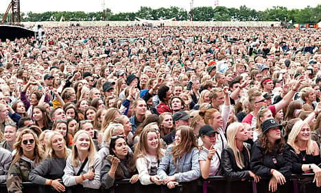 Young woman dies at Roskilde Festival