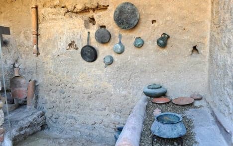 Restored Pompeii kitchens show how Romans cooked
