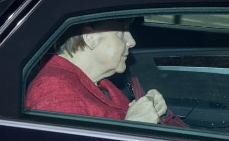 Czech police detain driver for harassing Merkel's motorcade
