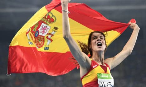Spanish veteran Beitia wins high jump gold