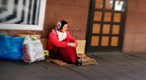 Sweden could ban begging after pressure from councils