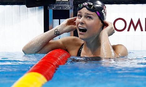 Denmark gets first gold as Blume wins 50m freestyle