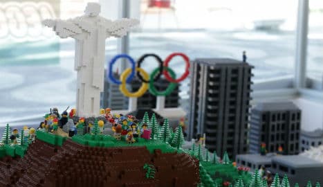 Lego builds model of Rio as Danish Olympic gift