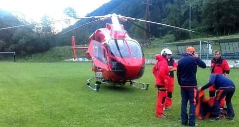Swiss hiker in Austria rescued after sending SOS to America