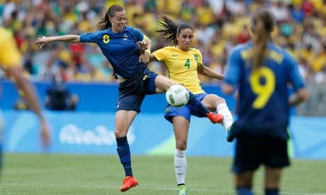 Sweden shock Brazil in penalty shootout