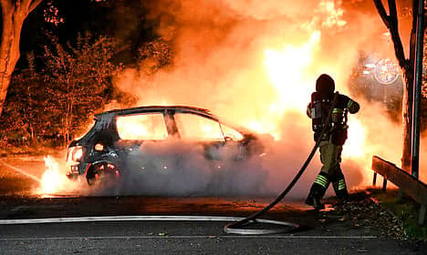 Two straight nights of car fires in Copenhagen