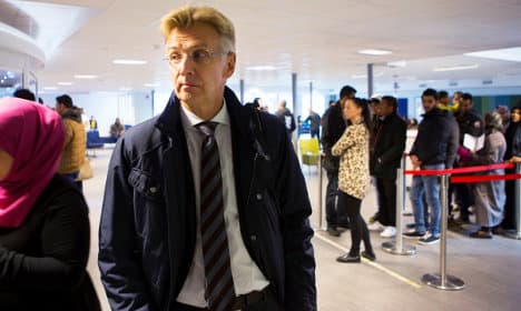 Sweden's migration boss Danielsson steps down