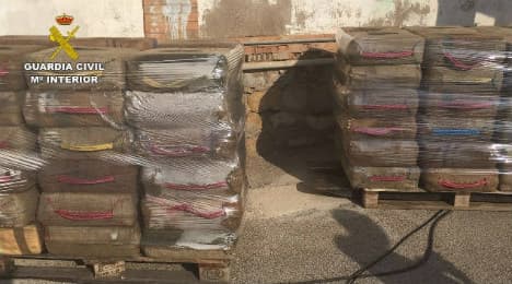 Spanish police make Med's largest hash bust this year