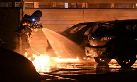 Four arrested for car fires in Malmö