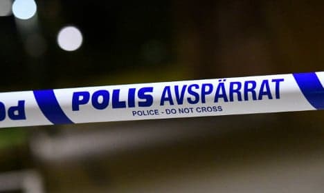 Police investigate after car blown up in Malmö