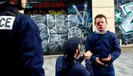 French union activist to sue police for burst eyeball