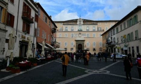 Rooms at Pope's summer residence open to public