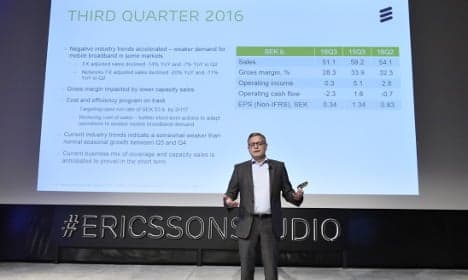 More misery for Ericsson as losses pile up