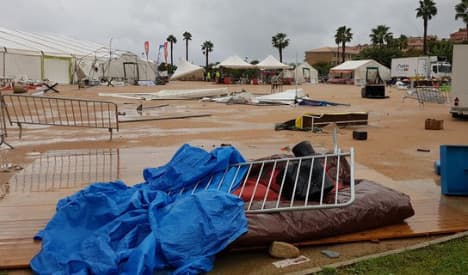 Over 20 injured as tent collapses in Corsica storm