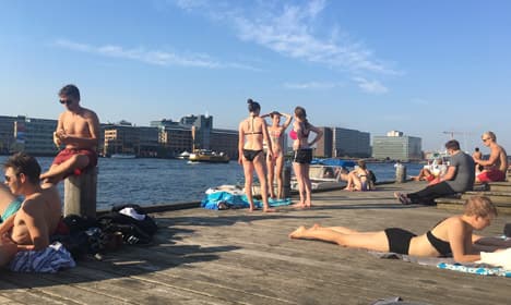 Denmark had a record warm and sunny September