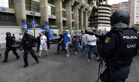 Fan violence mars Real Madrid win against Legia