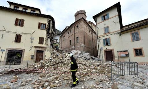 Locals abandon their homes in quake-hit central Italy