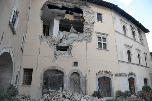 What caused Wednesday's earthquake in central Italy?