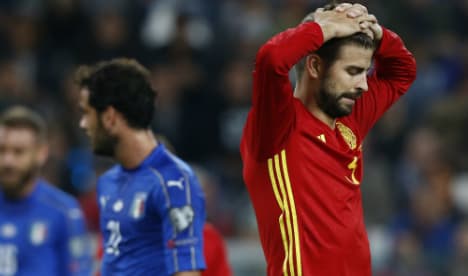 Controversial Pique to quit Spain after 2018 World Cup
