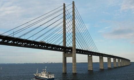 Four arrested for trying to cross Øresund bridge on foot