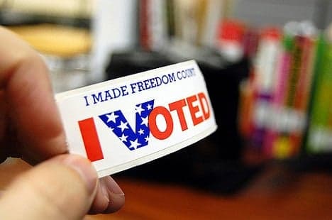 Last chance to vote absentee in the US elections