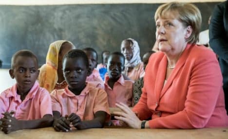 Merkel announces security and aid package for Niger