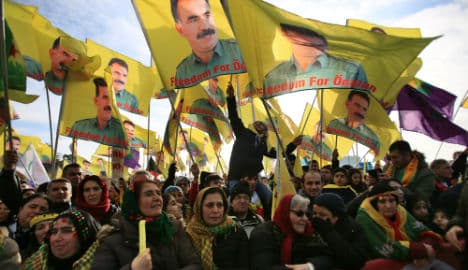 25,000 Kurds protest against Erdogan in Germany