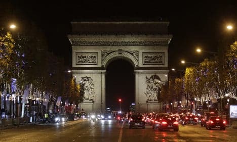 IN PICS: Christmas lights illuminate Champs Elysées