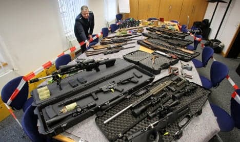 Huge weapons stash seized from anti-state extremists