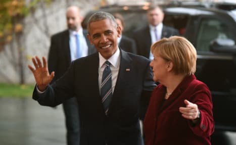 Obama: 'I'd vote for Merkel if I could'