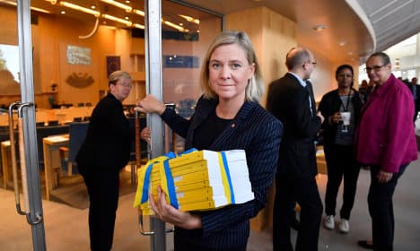 Sweden's budget passes despite far-right opposition
