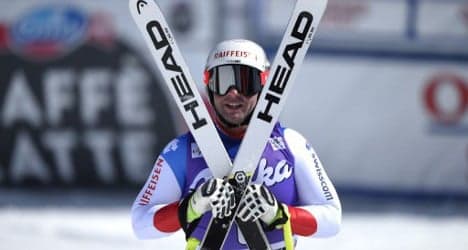 Nerve trouble puts Swiss skier out of competition