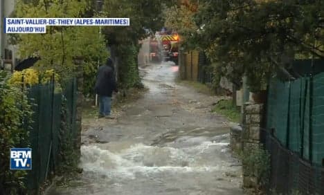 South eastern France on flood alert as storms push on