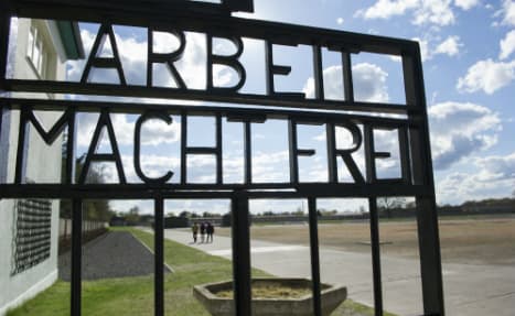 Stolen Dachau 'Work will set you free' gate found: police