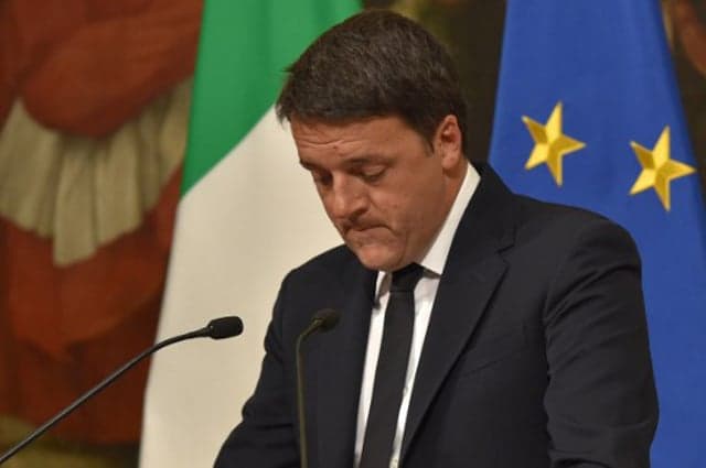 IN PICTURES: The defining moments of Renzi's time as PM