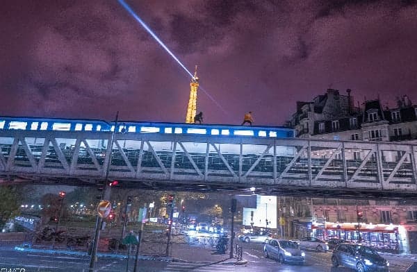 British thrill seekers face charges for 'surfing' Paris Metro across Seine