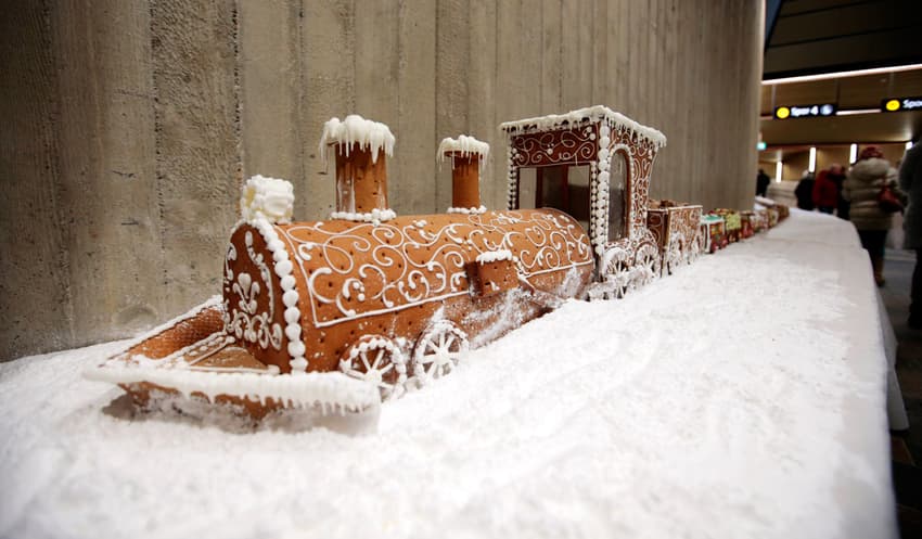 Norwegians set world record for longest gingerbread train – again!