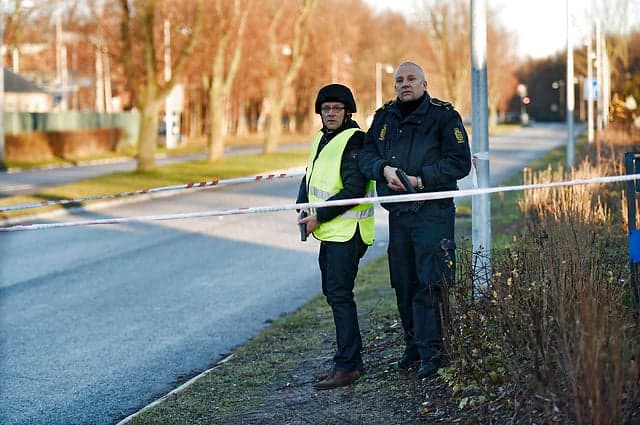 Officer shot in the head at Danish police station