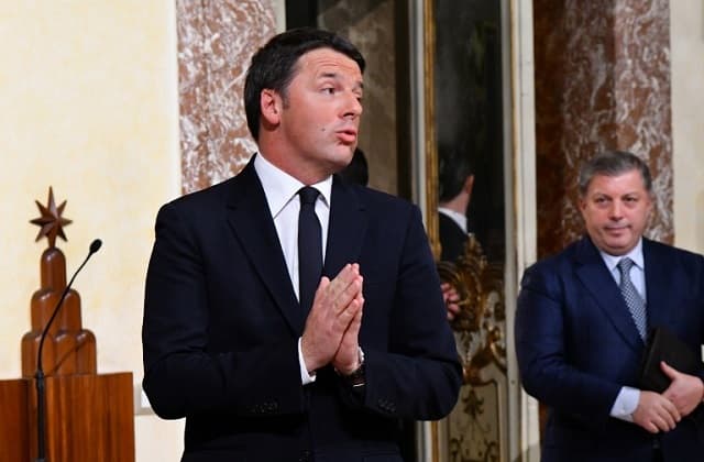 Italy's Renzi admits referendum mistakes